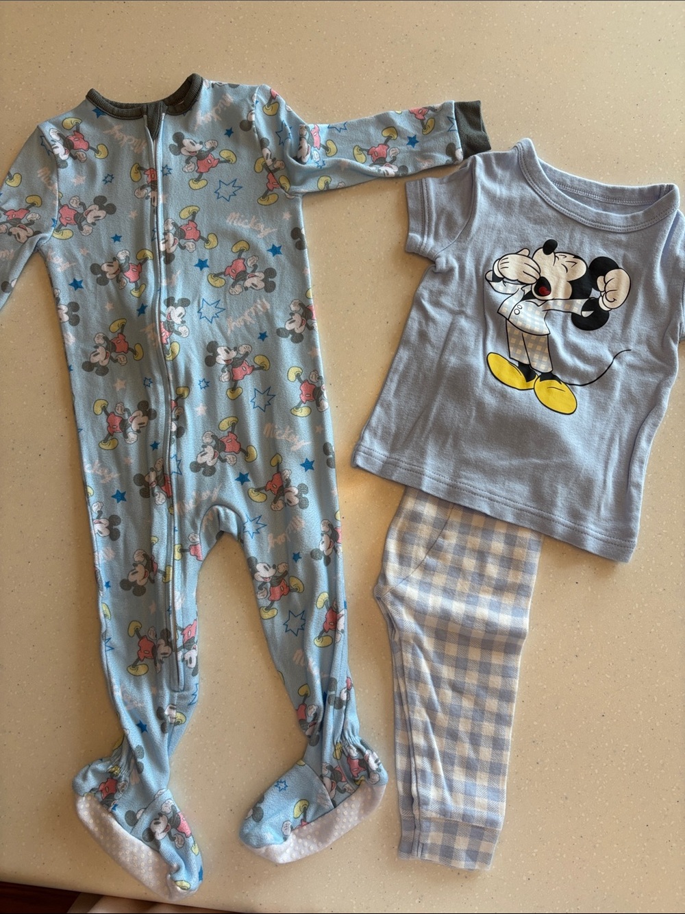 Mickey Mouse pajamas- Disney Baby and Baby Gap Disney